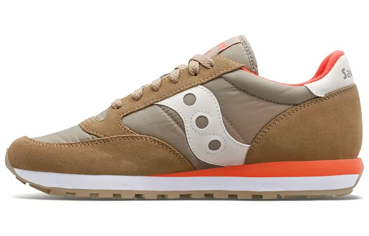 Saucony Jazz Original Running Shoes Men's Low Top Brown
