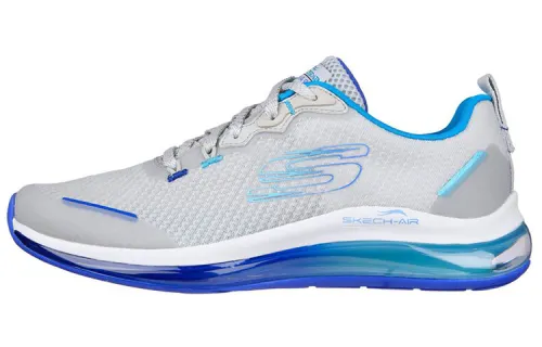 Skechers Skech Air Element 2.0 Comfortable Fabric Low top Running Shoes Women's Gray Blue
