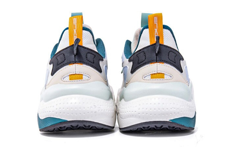 Erke Cushioning Slip Resistant Breathable Cushioning Slip Resistant Breathable Low top Running Shoes Men’s White Green