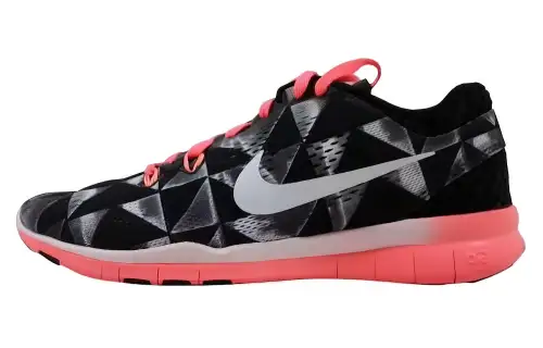 Nike Free 5.0 Tr Fit 5 Print Black/White Lava Glow Women's