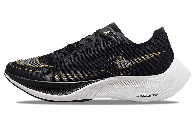 Nike ZoomX Vaporfly Next% 2 'Black Metallic Gold Coin'