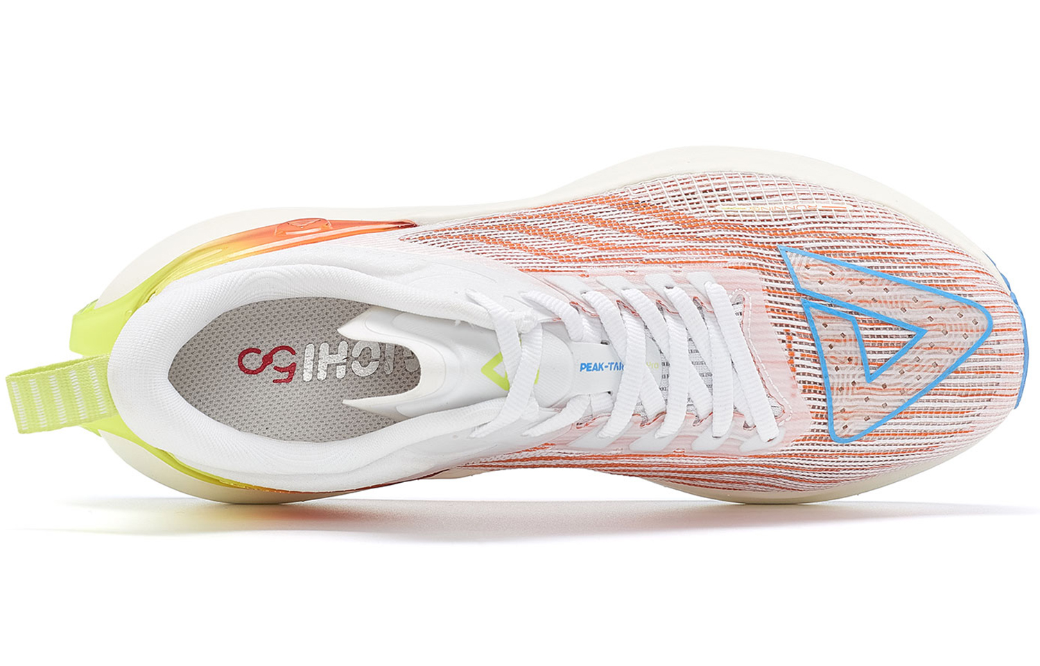 PEAK State Extreme 5.0 Pro Cushioning, Wear Resistant Low top Running Shoes Women’s White Orange