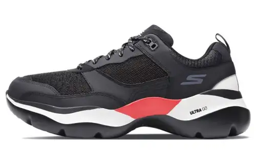 Skechers Mantra Ultra Low top Sports Casual Shoes Black Red