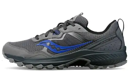 Saucony Excursion Tr16 Hiking Slip Resistant Abrasion Resistant Low top Running Shoes Men's Gray Blue