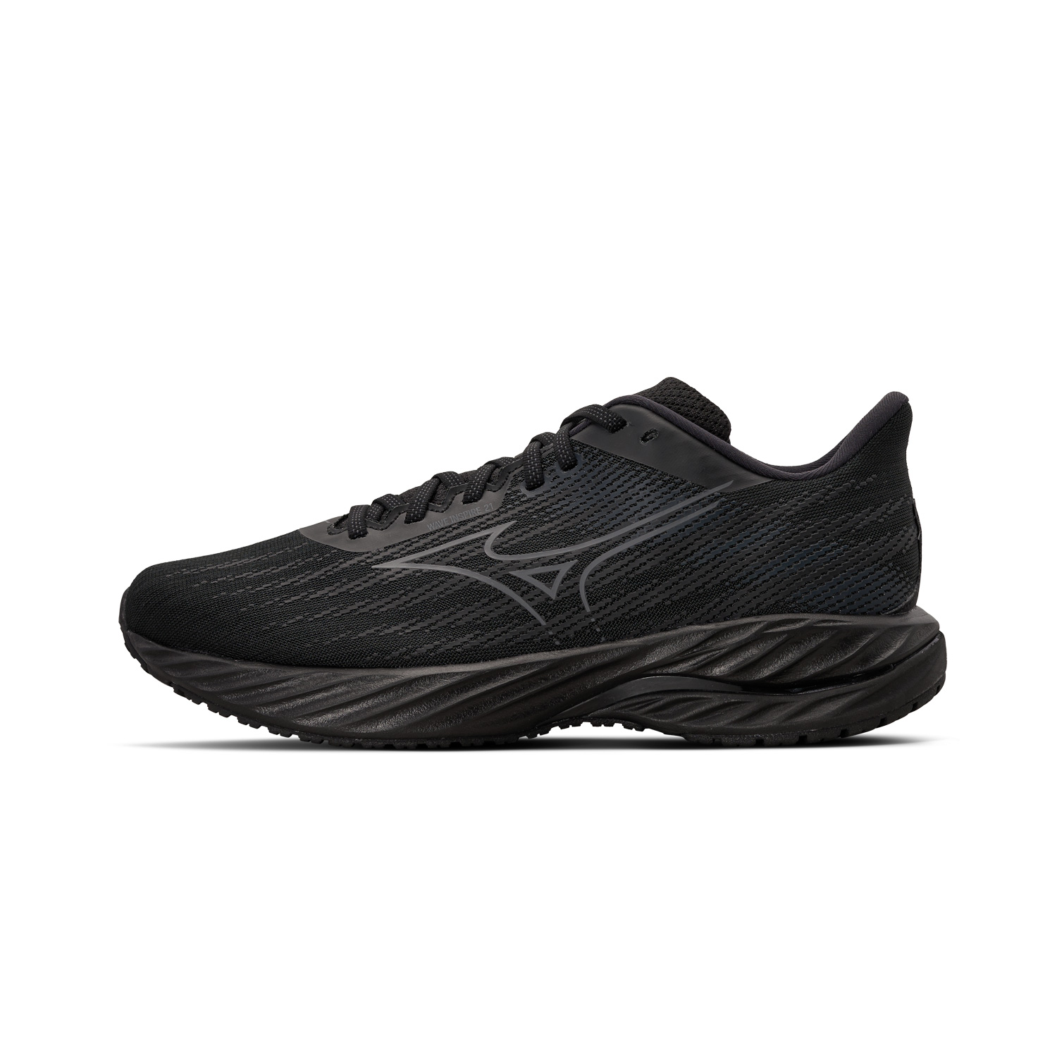Мужские кроссовки Mizuno WAVE INSPIRE 21 (черно-серые)