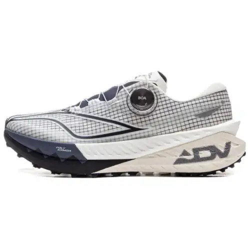 Li Ning Luo PRO V2 Low top Casual Trail Running Shoes Men's Gray Black