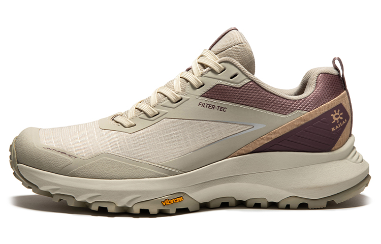 KAILAS Slip Resistant Abrasion Resistant Low top Mountain Running Hiking Shoes Women’s Ocean Moon White