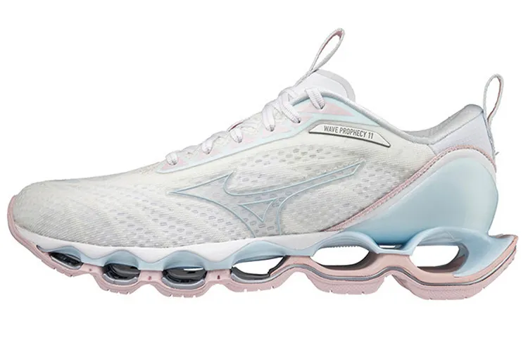 Mizuno Wave Prophecy 11 'White Light Blue Light Pink' Women's