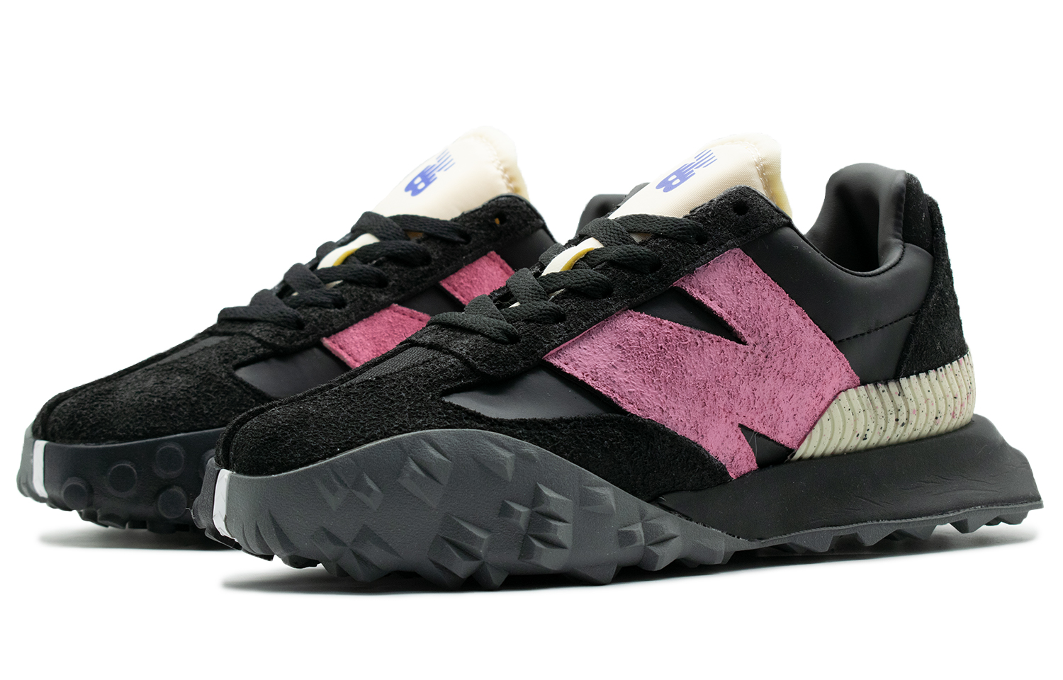 New Balance XC 72 Wear resistant And Lightweight Low top Running Shoes Unisex Black Pink