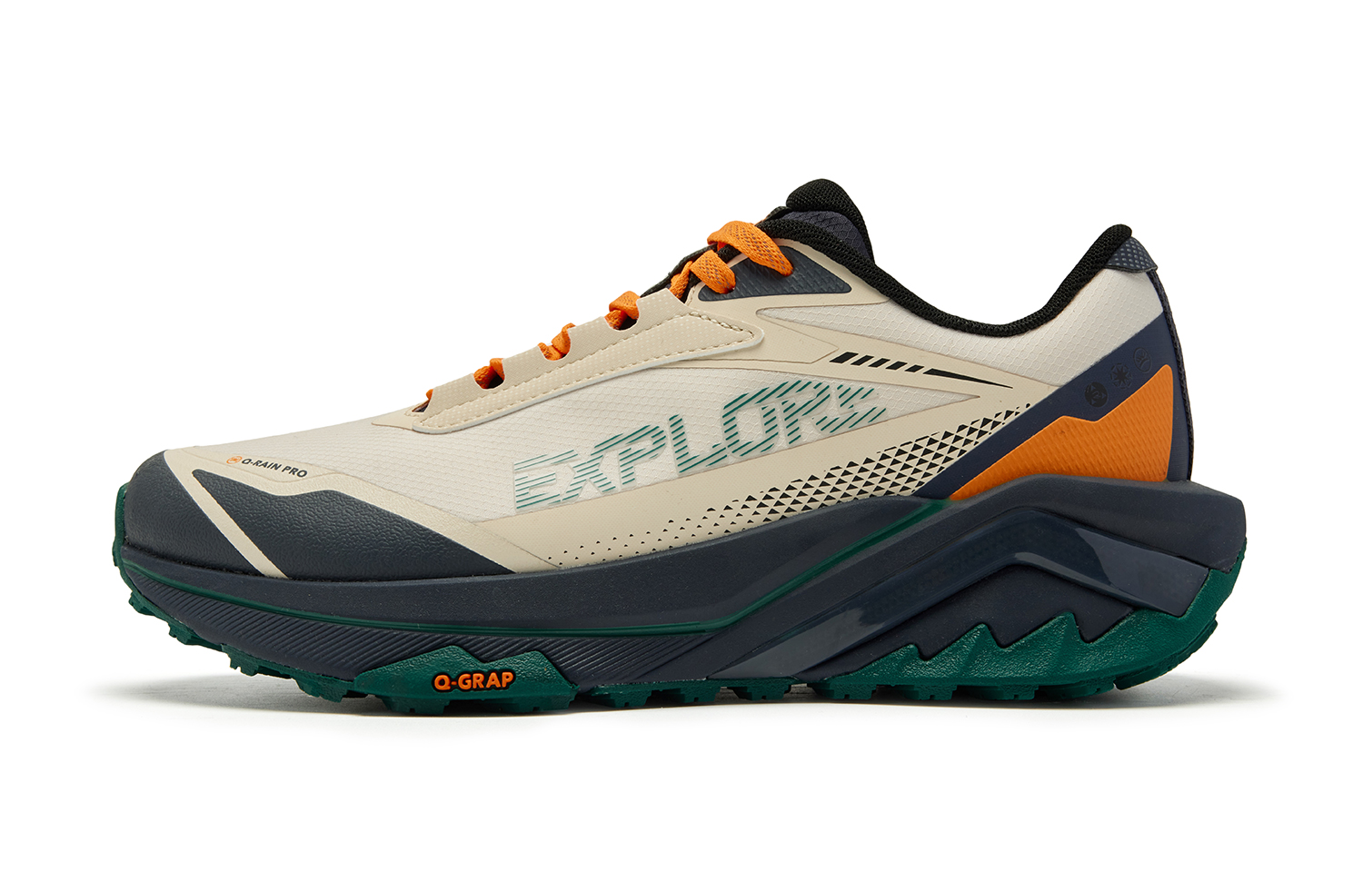 QIAODAN Swiftlet 5.0 Cushioning Slip Resistant Abrasion Resistant Waterproof Support Balance Rebound