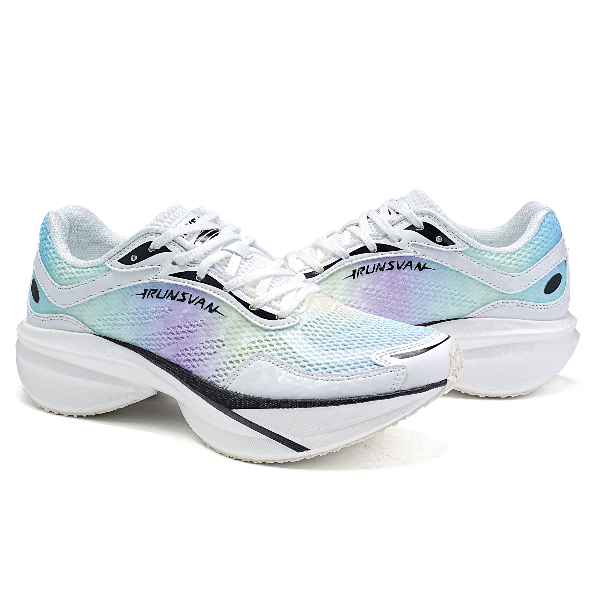 IRUNSVAN Low top Running Shoes Unisex Ai Pao Bai Dopamine