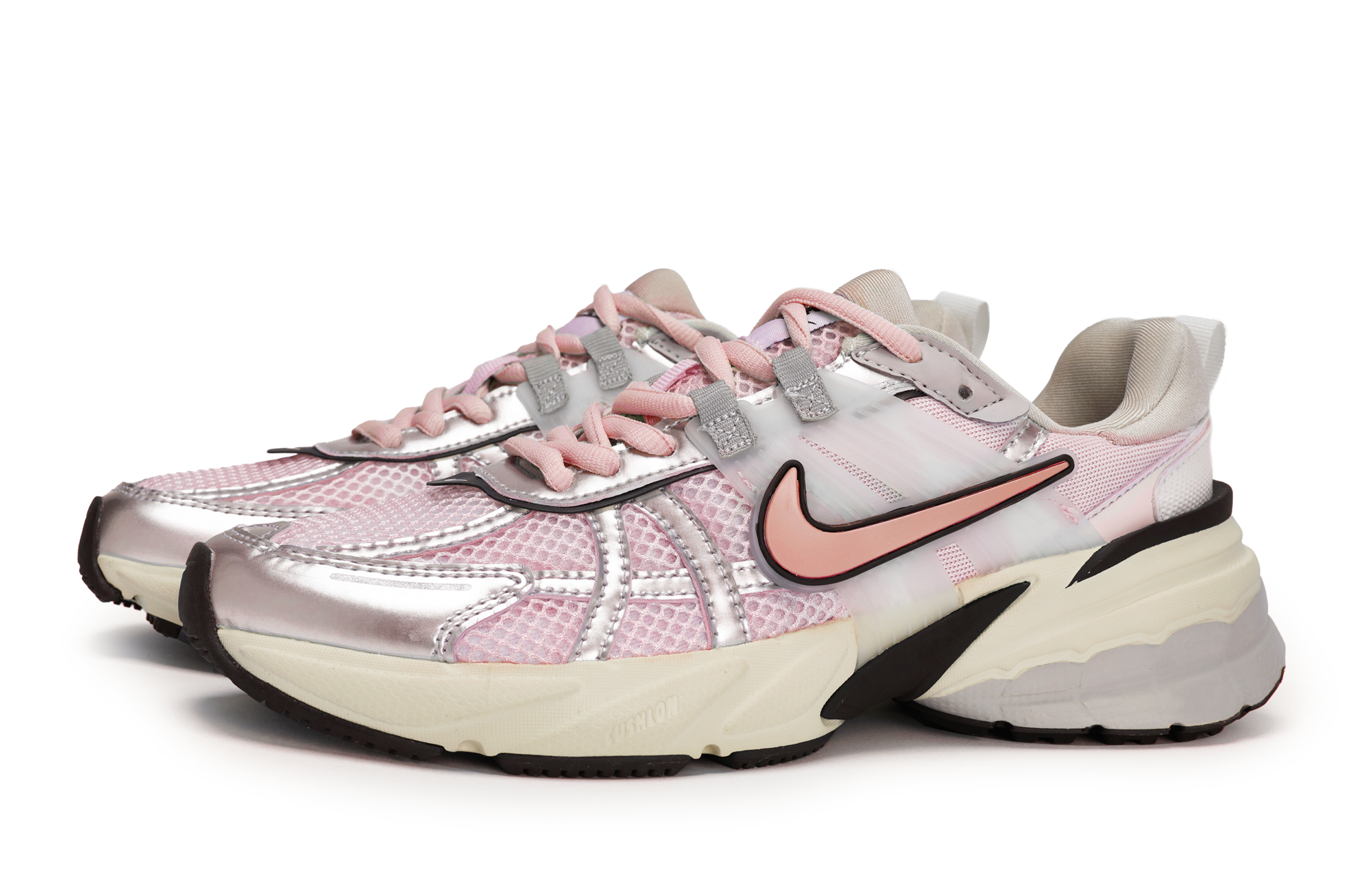 Nike V2K Run Slip Resistant Abrasion Resistant Slip Resistant Abrasion Resistant Low top Casual Running Shoes Women’s