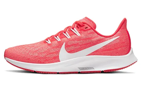 Nike Pegasus 36 Comfortable, versatile, non-slip, lightweight, low-top, marathon running shoes, women's model, laser red