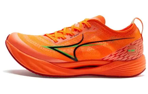 HEALTH KM3 Full Length Carbon Plate Physical Fitness Test & Exam Sprint Training Running Shoes Unisex Orange