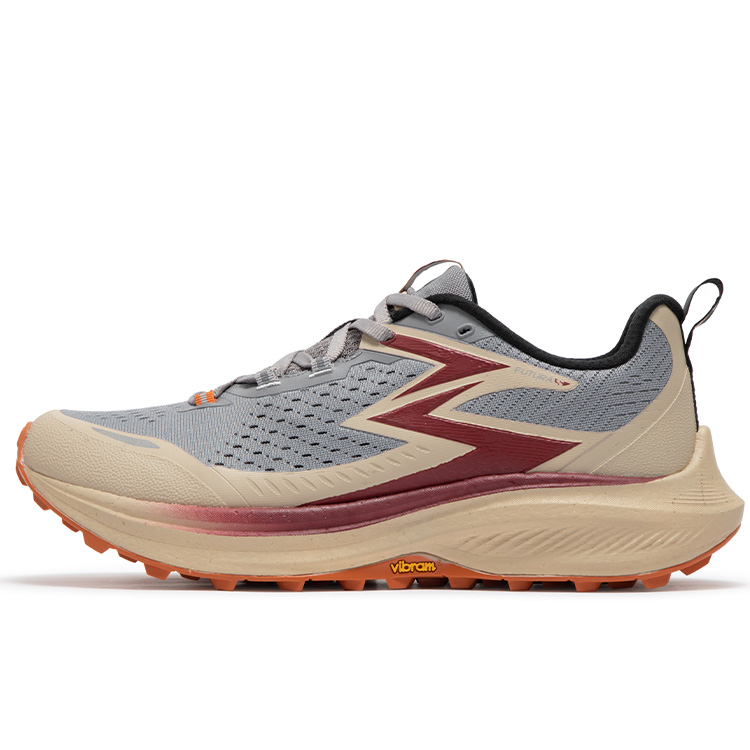 361° Cushioning Slip Resistant Abrasion Resistant Breathable Low top Running Shoes Men’s Zinc Iron Gray