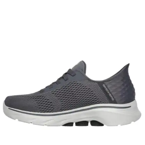 Skechers Cushioning Lightweight Low top Running Shoes Men's Gray