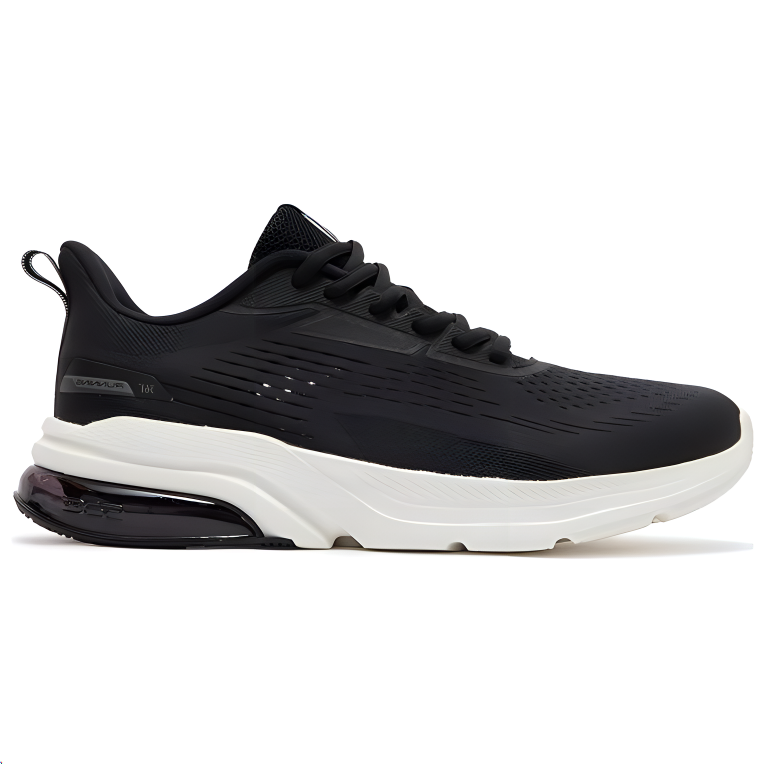 361° Wear resistant And Lightweight Low top Casual Running Shoes Men’s Black White