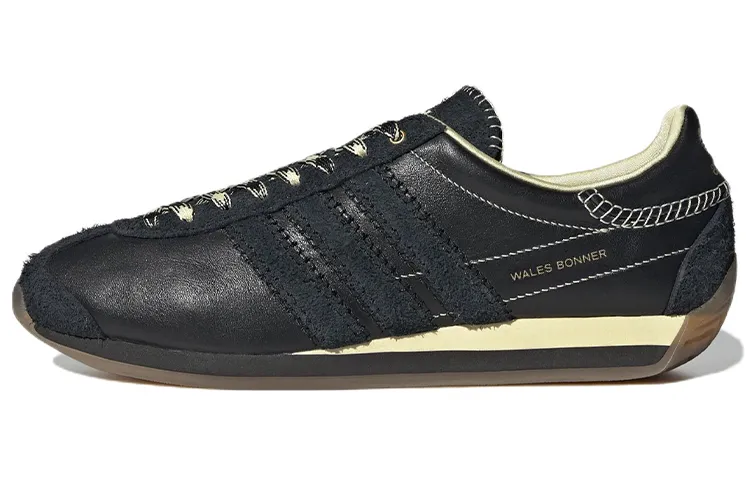 Country Wales Bonner x Country Adidas Originals 'Black Easy Yellow'