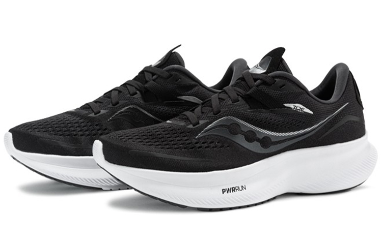 saucony Ride 15 ‘Black White’