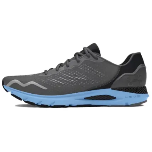 Under Armour Hovr Sonic 6 Comfortable And Lightweight Abrasion Resistant Low top Running Shoes Men's Gray Blue
