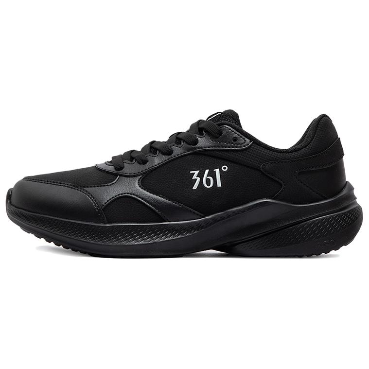 361° Slip Resistant Abrasion Resistant Low top Casual Running Shoes Men’s Obsidian Black