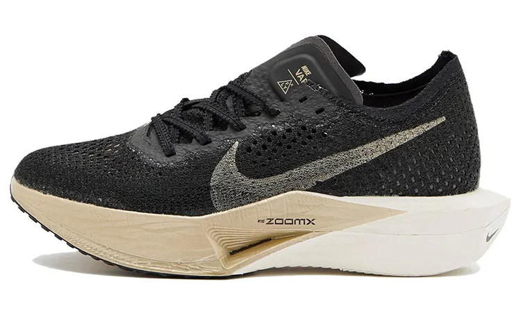 Nike ZoomX Vaporfly 3 Black Metallic Gold Grain