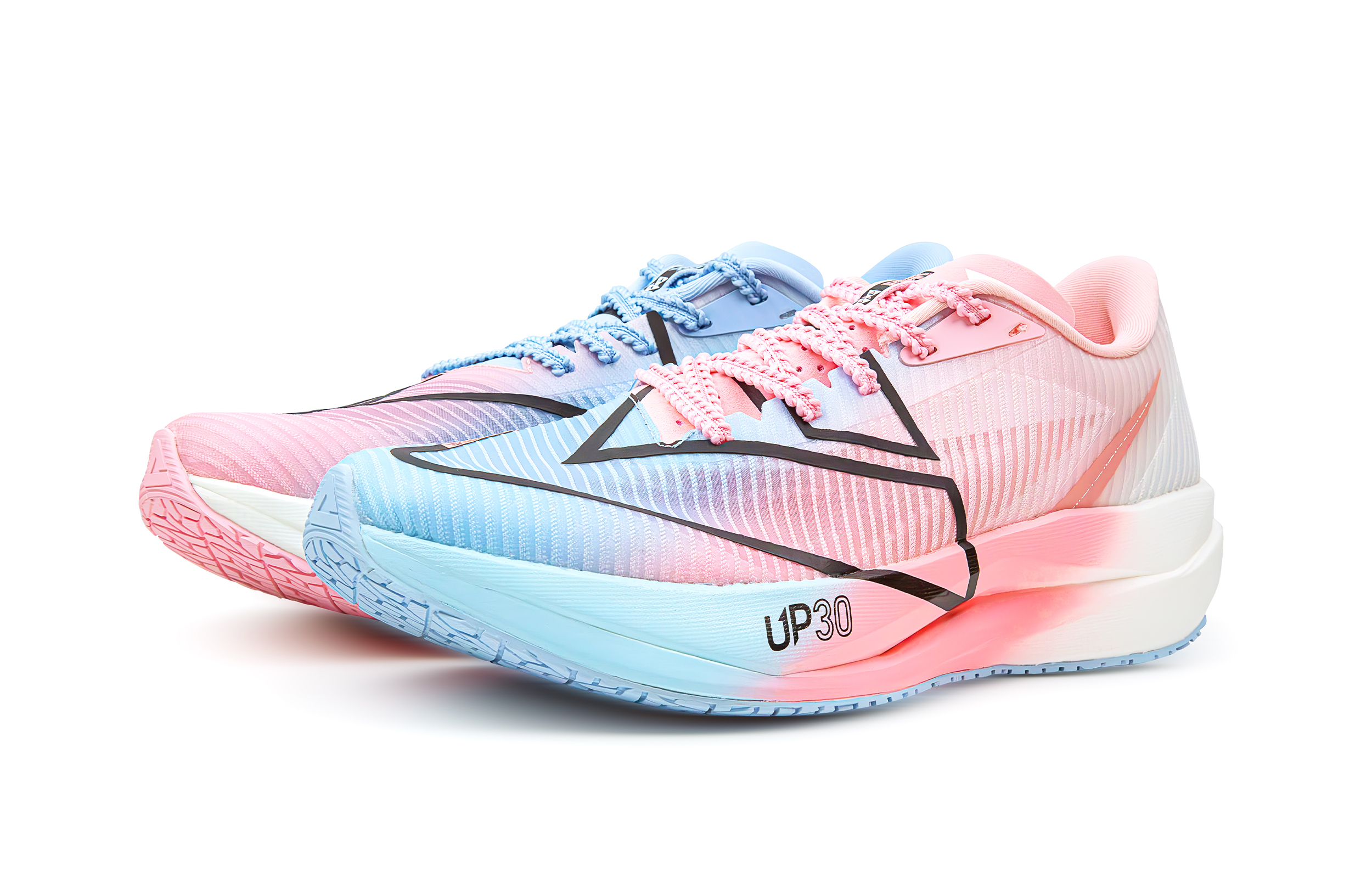 PEAK Training Running Shoes Men’s Pink Blue