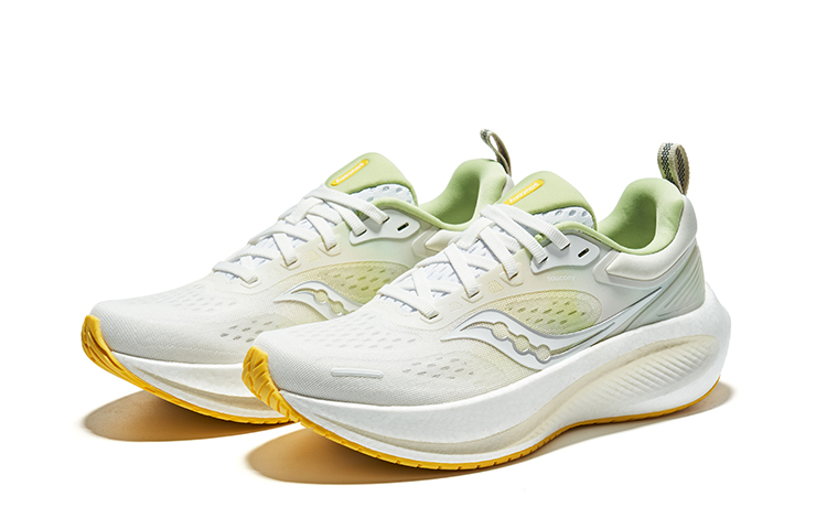Saucony Surge 3 Cushioning Low top Running Shoes Women’s White Green