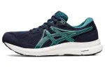 Asics Gel Contend 7 Comfortable Abrasion Resistant Low top Running Shoes Men's Marine Blue