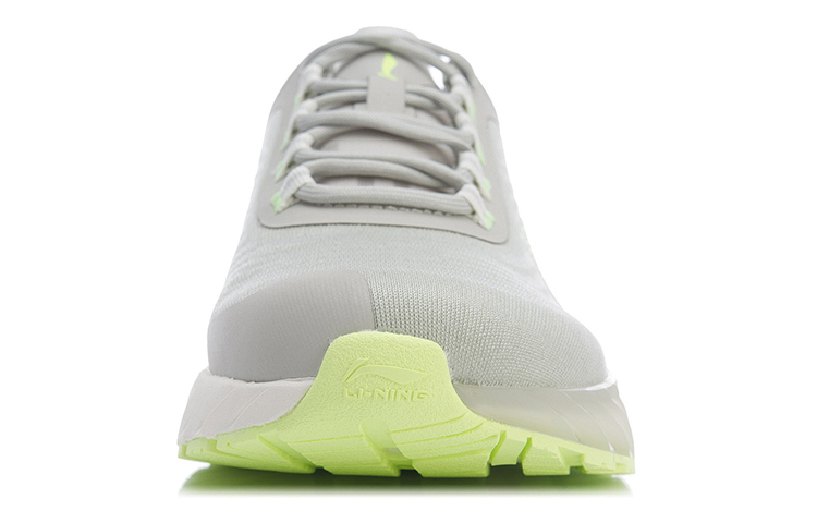 Li Ning Lightweight Rebound Cushioning Rebound Cushioning Low top Running Shoes Unisex Bud Yellow Gray