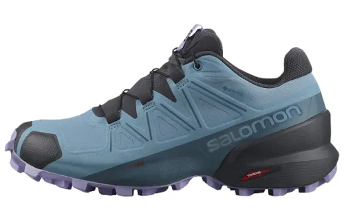SALOMON CROSS Comfortable Fabric Abrasion Resistant Low top Running Shoes Women's Blue