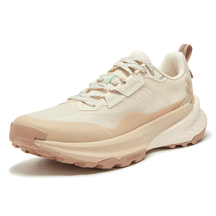 361° Slip Resistant, Abrasion Resistant, Breathable Low top Running Shoes Women’s Apricot Tea Brown