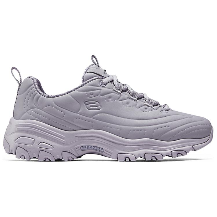 Skechers DLITES Low top Casual Running Shoes Women’s Purple Gray