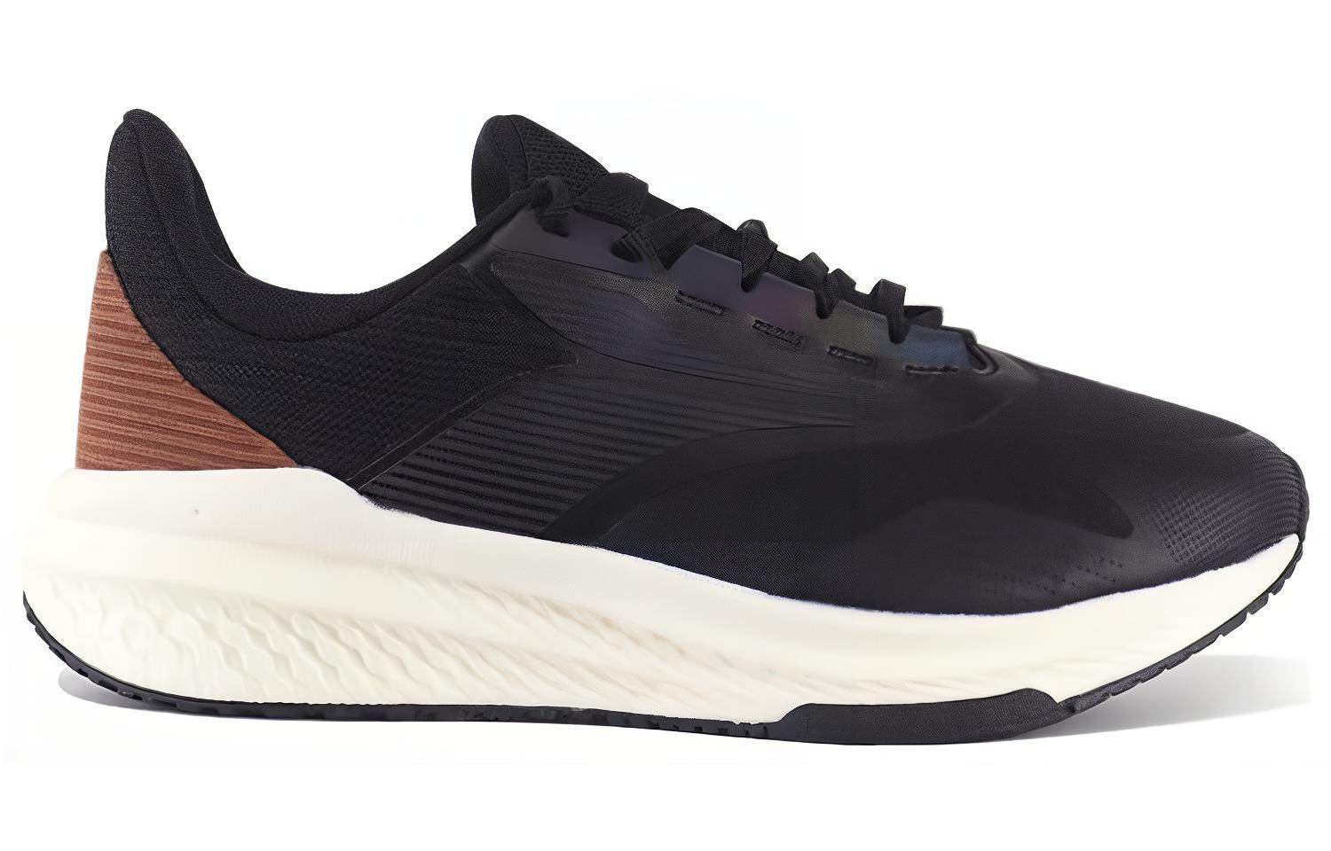 361° Vintage Cushioning Slip Resistant Abrasion Resistant Low top Running Shoes Men’s Obsidian Black