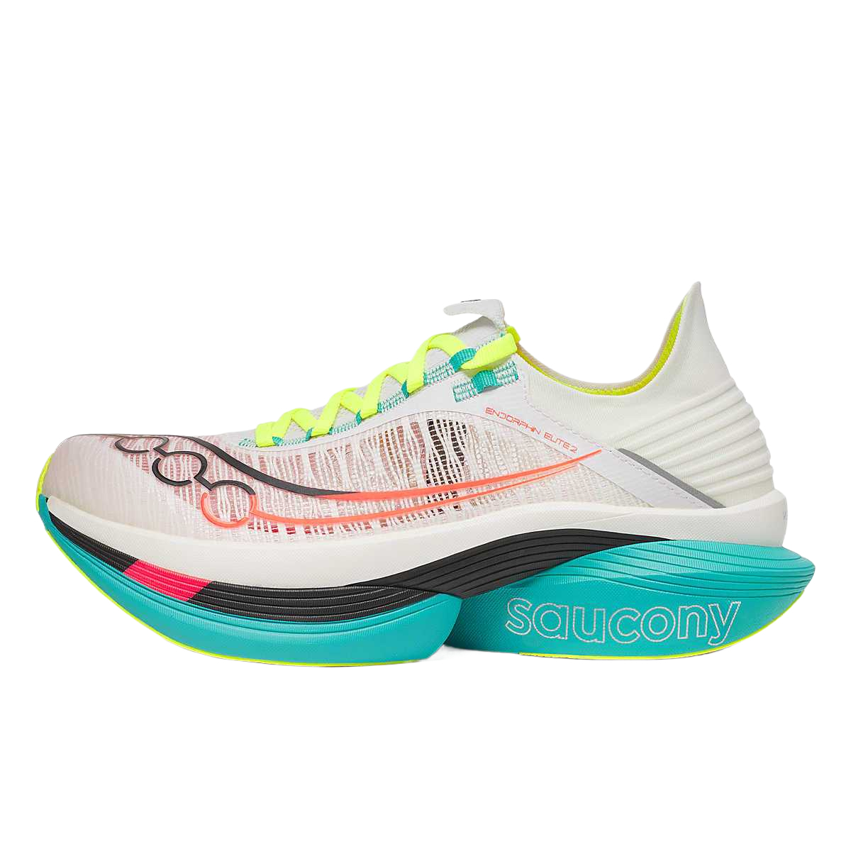 Saucony ENDORPHIN ELITE 2 Low top INCREDIRUN Toe Divider Carbon Plate Marathon Racing Running Shoes Unisex White