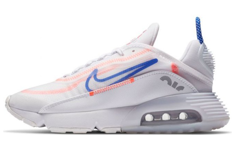 Nike Air Max 2090 White Flash Crimson Racer Blue Women's