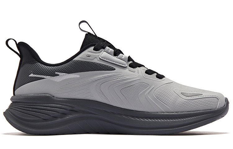 Erke Tissot 2.0 Cushioning Abrasion Resistant Cushioning, Wear Resistant Low top Casual Running Shoes Men’s Gray