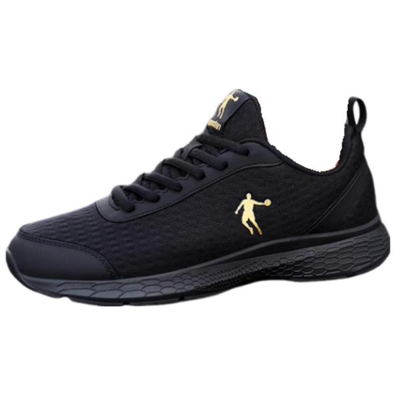 QIAODAN Cushioning Breathable Low top Running Shoes Men’s Black Gold