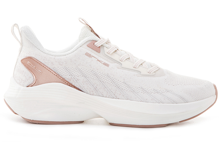 Erke Low top Running Shoes Women’s Ivory White Pink Gold