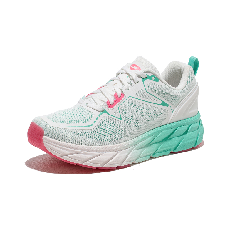 HOT POTATO Cushioning Abrasion Resistant Lightweight Low top Casual Running Shoes Unisex White Light Green