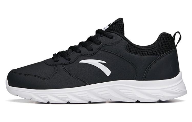Anta Cushioning Slip Resistant Abrasion Resistant Rebound Low top Running Shoes Men’s Black