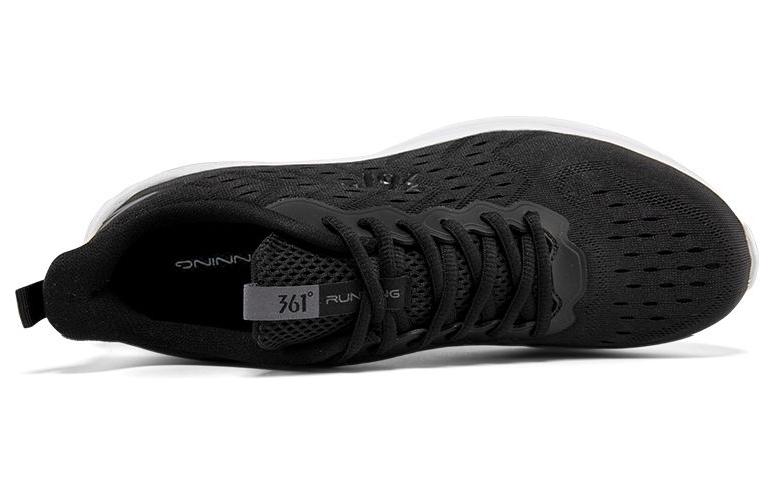 361° Slip Resistant, Abrasion Resistant, Breathable Low top Running Shoes Men’s Black White