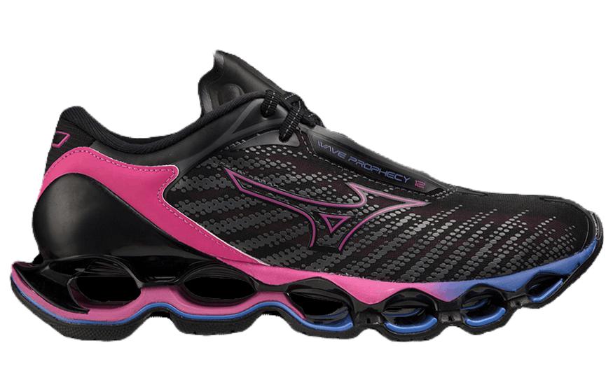Mizuno Women’s Wave Prophecy 12 ‘Black Oyster’