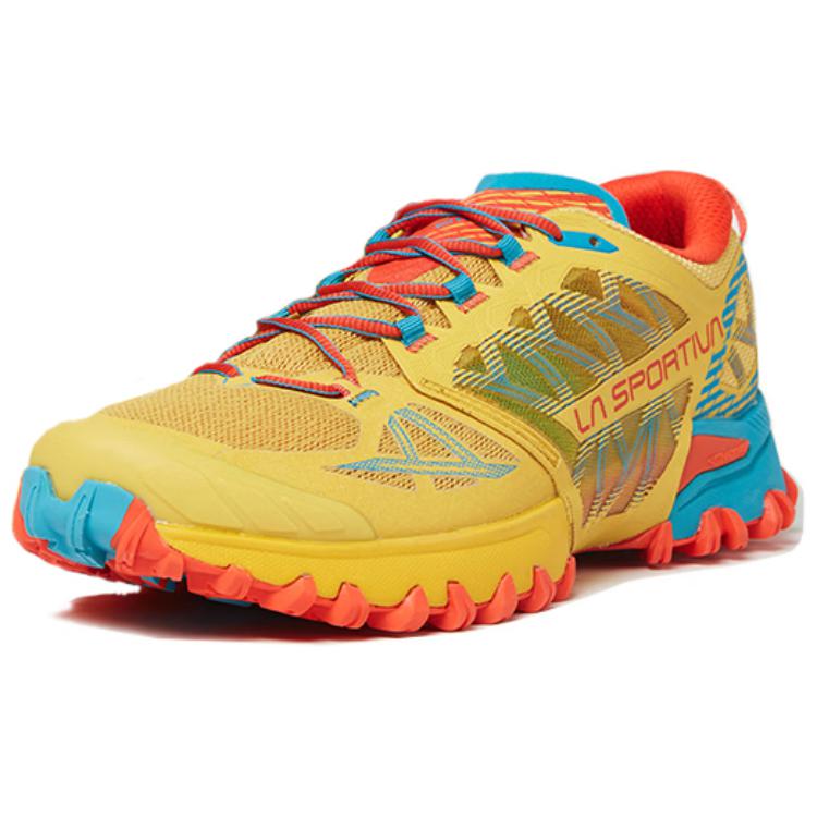 LA SPORTIVA Mesh Low top Running Shoes Men's Yellow