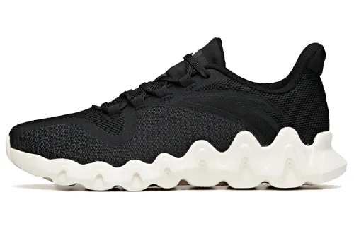 Anta Fabric Cushioning Slip Resistant Abrasion Resistant Breathable Coverage Low top Running Shoes Men's