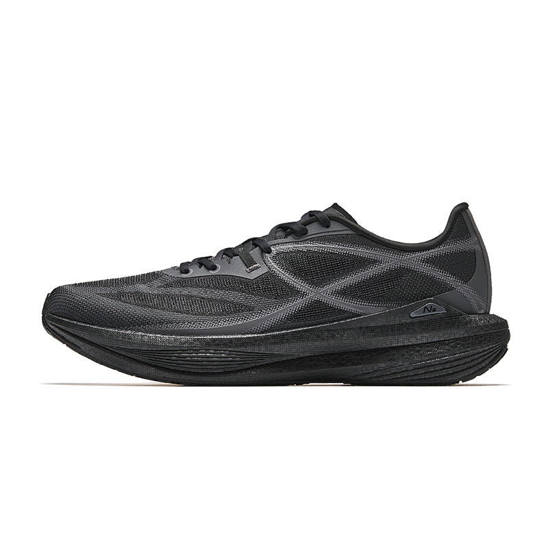 Anta Champion Light Breeze Low top Casual Running Shoes Men’s Black Castle Gray