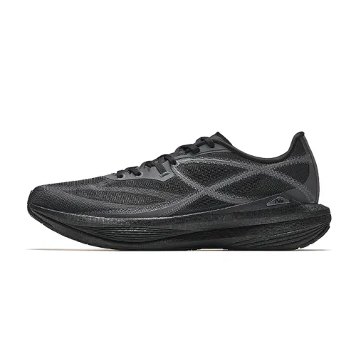 Anta Champion Light Breeze Low top Casual Running Shoes Men's Black Castle Gray