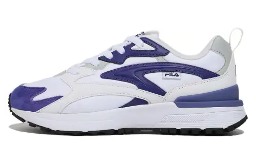 FILA Zagato Low top Running Shoes Unisex Ink Blue White Korean Style