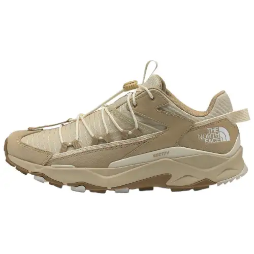 THE NORTH FACE VECTIV TARAVAL Breathable Abrasion Resistant Low top Running Shoes Women's Khaki