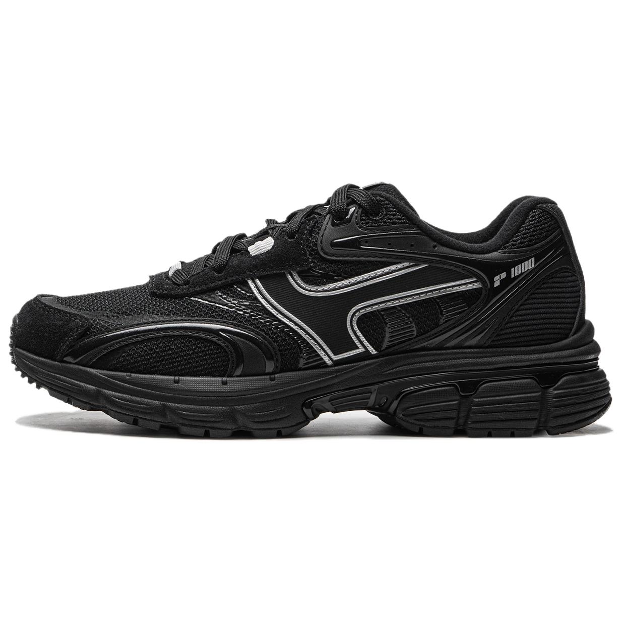 Li Ning Pentium P1000 Rebound Cushioning Rebound Cushioning Low top Casual Running Shoes Women’s Black